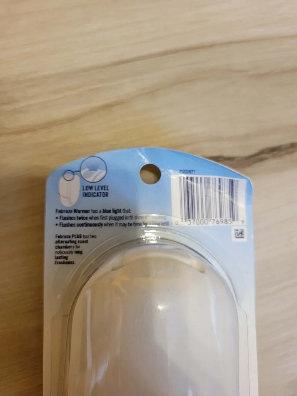 Febreze plug oil